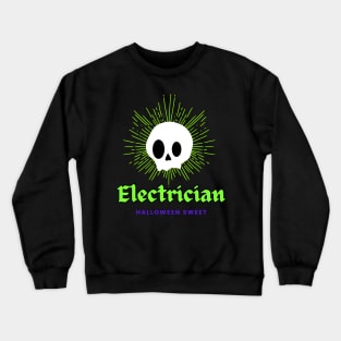 Spooky electrician Crewneck Sweatshirt